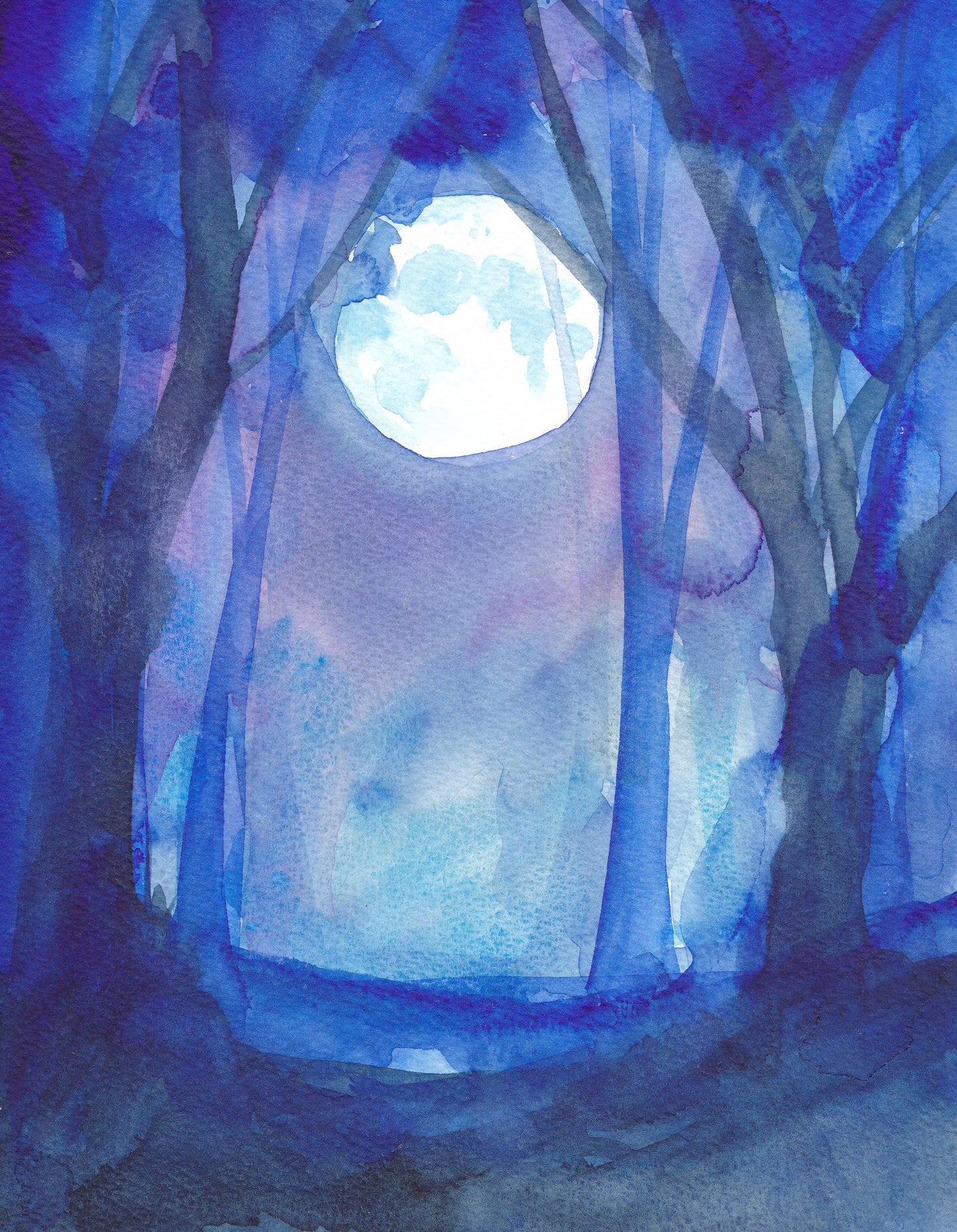 Where I Find Peace - Framed Original watercolour painting