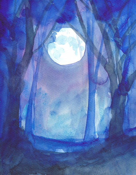 Where I Find Peace - Framed Original watercolour painting