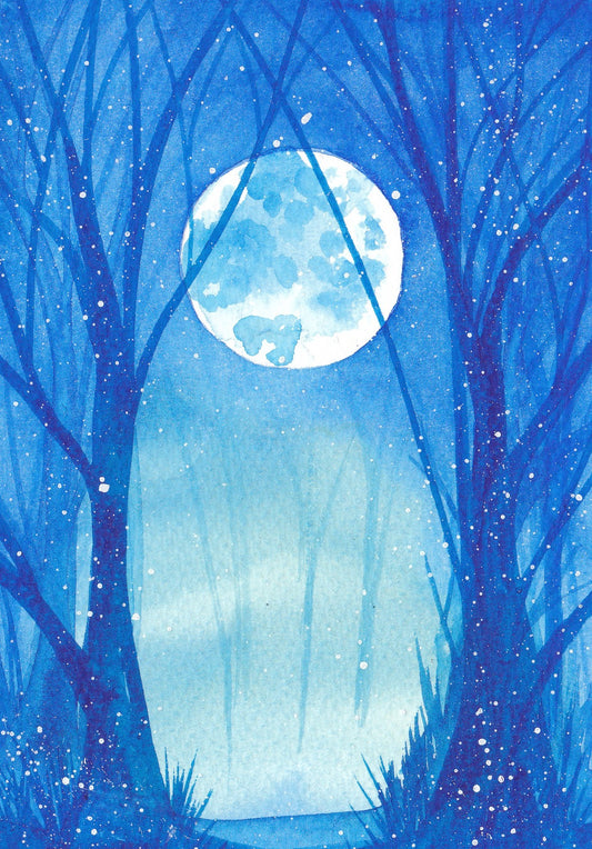 Where the Moonlight Falls - Fine Art Print